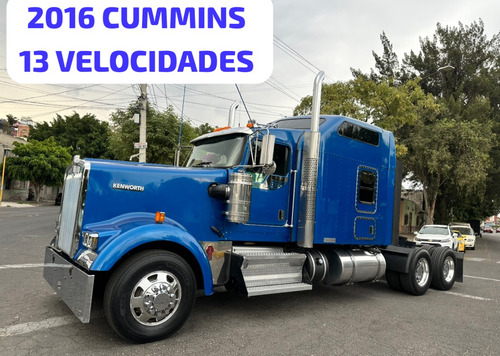 2016 Tractocamión Kenworth W900l Cummins Isx 450 Hp 13 Vel