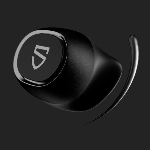 Auriculares in-ear Deportivos Inalámbricos Soundpeats TrueFree 2 Negro - Impermeabilidad IPX7, Bluetooth 5.0, TWS, batería de 20 horas, Botón físico