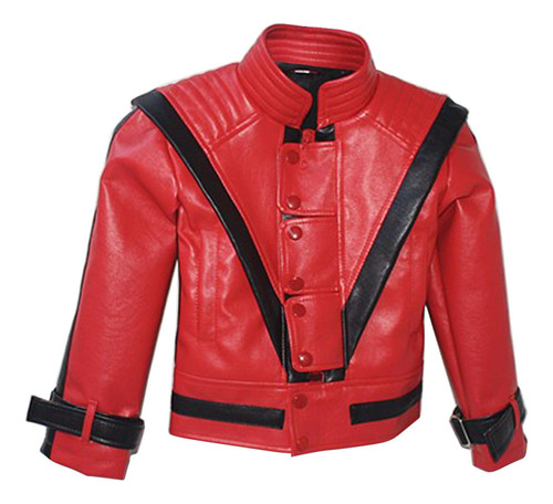 Uniqueno1 Mj Michael Thriller Jacket Niños Niños Chaqueta Di