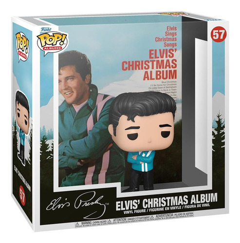 Álbum Funko Pop Elvis Presley - Álbum de Natal de Elvi #57