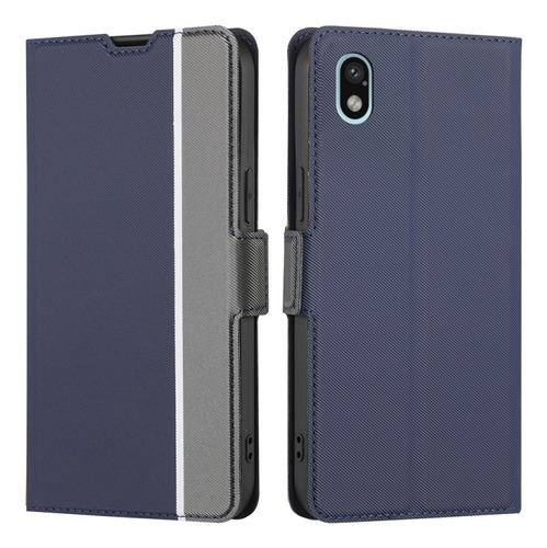 Twill Texture Leather Case For Sony Xperia Ace Iii