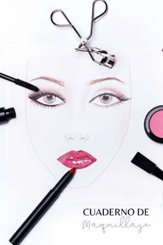 Cuaderno De Maquillaje: 100 Face Charts A Completar Con Dibu