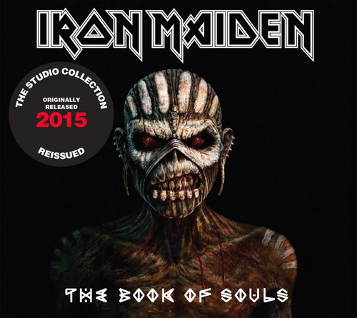 Cd Iron Maiden - The Book Of Souls-2 Cds (2015) - Remastered