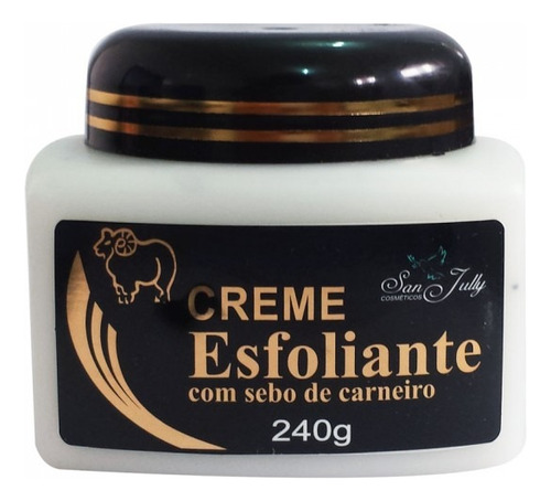 Creme Esfoliante Com Sebo De Carneiro 240 G