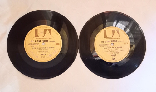 Ike & Tina Turner Lote X 2 Discos (simples)