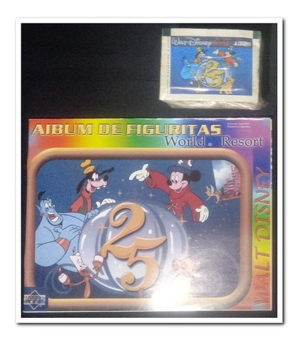 Walt Disney 25 Años, Álbum + 50 Sobres Sellados