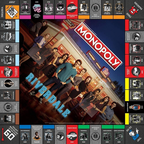 Monopoly Riverdale Juego De Mesa De Riverdale Oficial