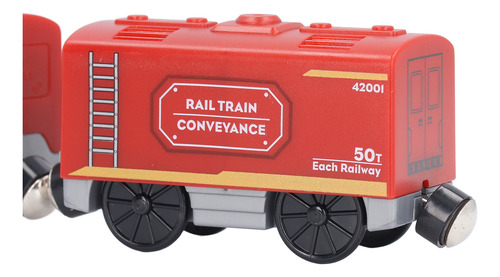 Tren De Acción Motorizado, Locomotora Que Funciona Con Bater