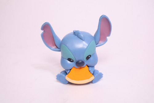 Mini Figura Stitch Dame De Comer Serie 3 Trozo De Naranja (Usado)