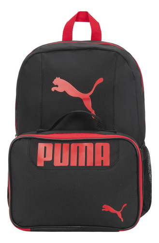Kit De Mochila Con Lonchera Puma Evercat Para Niños
