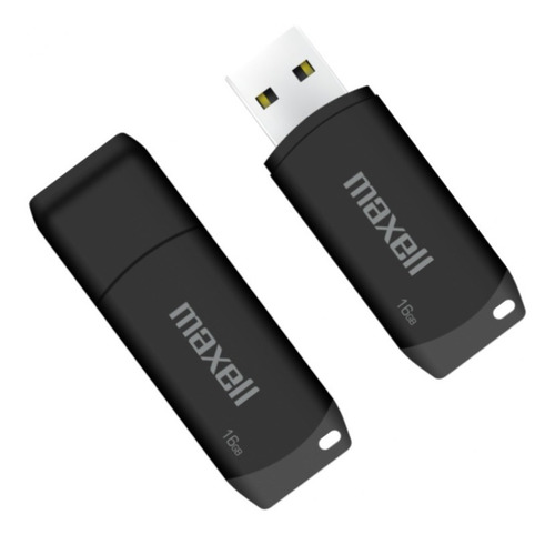 Pendrive 16gb Usb 2.0 Con Tapa Maxell Ecodata 16 Gb