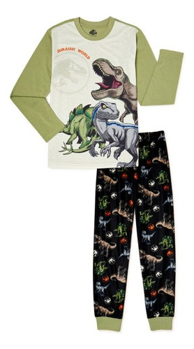 Pijama De Niño Dinosaurios Jurassic World Talla 8