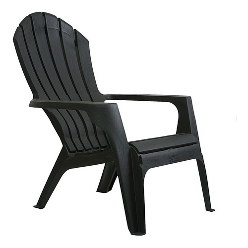 Imagen 4 de 10 de Sillon Jardin Individual Miami Negro Garden Life Kromo-s