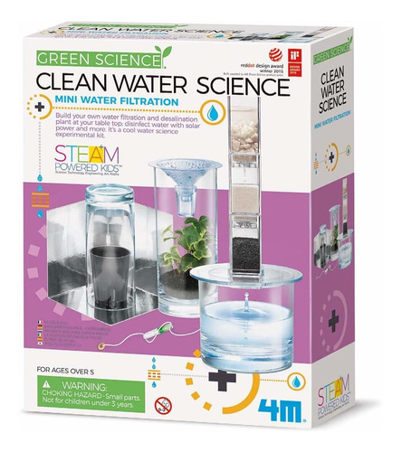 Kit De Ciencias 4m 4572 Clean Water Science - Cambio Cli Ktc