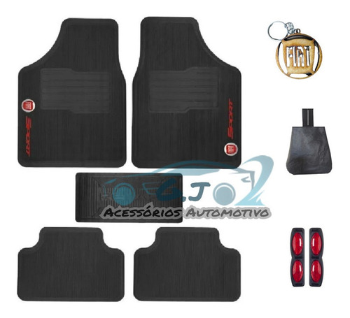 Tapete De Carro Pvc Sport+ Brins Para Tempra 99