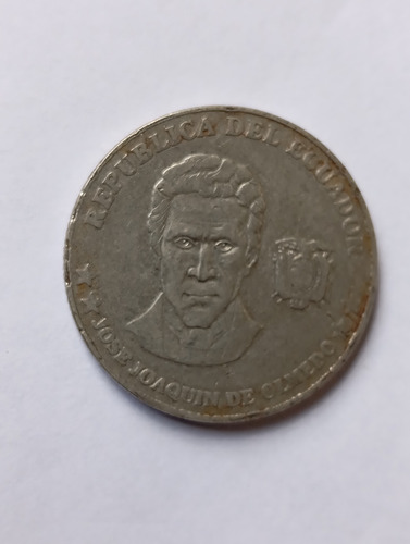 Moneda Ecuador 25 Centavos 2000 Olmedo(&30 (Usado)