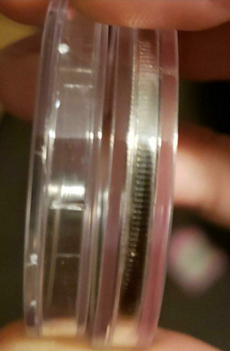 Imagen 3 de 4 de 10 Cápsulas Para Monedas De 35 Mm Ideal Para 5000 Y 10000