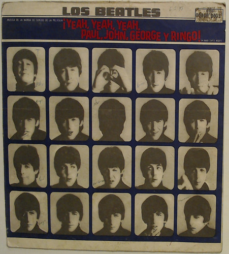 Los Beatles - ¡yeah, Yeah, Yeah, Paul, John, George Y Ringo!