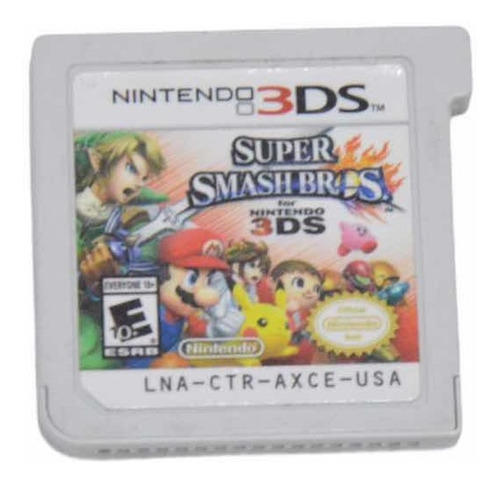 Nintendo 3ds Videojuego Super Smash Bros 3ds Usado Sin Caja