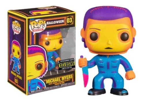 Funko Pop Michael Myers Black Light - Terror Halloween Exc