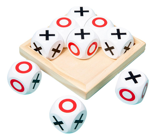 Juego De Madera Tic Tac Toe, Juegos De Rompecabezas De,