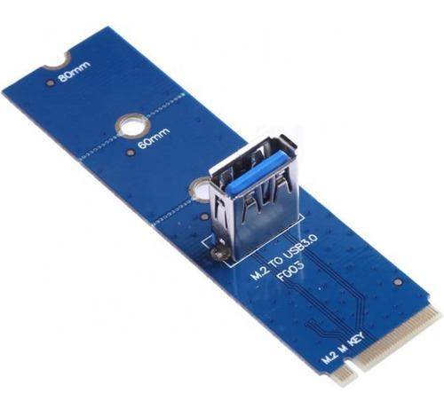 Imagen 5 de 8 de Adaptador M.2 A Usb 3.0 Pci-e Ngff Rig Mineria Riser Eth Btc