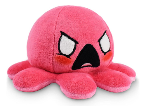 Peluche 2485-ty-plf2 TeeTurtle  angry light pink + furious pink