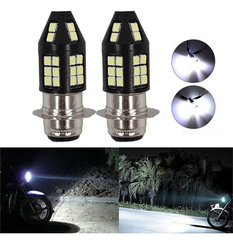 Faros Led H6m Para Yamaha Raptor 125 250 660r 700r Yfm660r