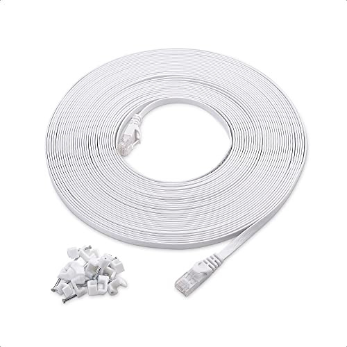 Cable Ethernet Plano Largo Sin Enganches Cat6 De 50 Pie...