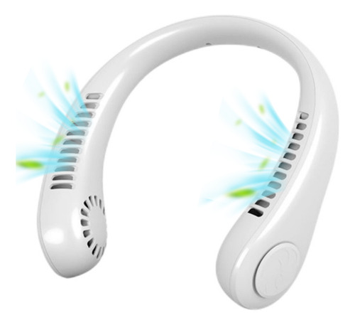 Ventilador Recargable Cuello Portátil Silencioso 1200mah