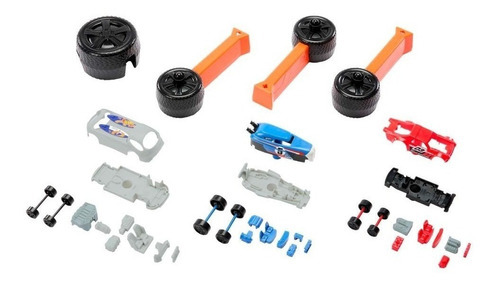Juegos Para Niños Hot Wheels Build N Slam, El Juego De Autos