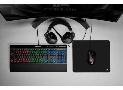 Imagen 7 de 7 de Combo Corsair Rgb Icue 4en1 Teclado+mouse+headset+alfombra