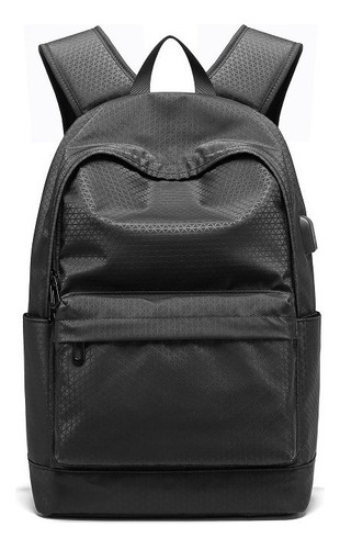 Mochila Para Computadora De Negocios A Cuadros Para Hombre