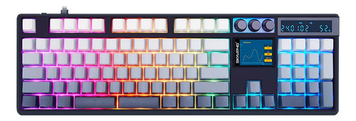 Teclado Gamer Mecanico Skyloong Gk104 Pro Twilight Southside