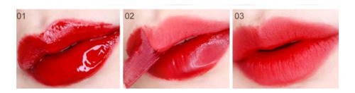 Labial Líquido Romantic Bear Indeleble Tinta Coreana 15gr Cor Laranja Doce