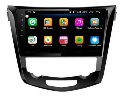 Stereo Multimedia Android Gps Nissan X-trail 2014/2017