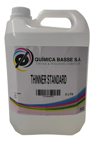 Thinner Standard (x 5 Litros)