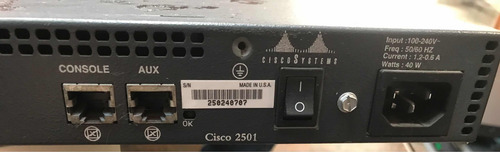 Switch Cisco 2500 Usado No Estado (Usado)