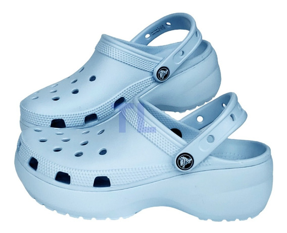 Crocs Celestes Con Plataforma Germany, SAVE 43% 