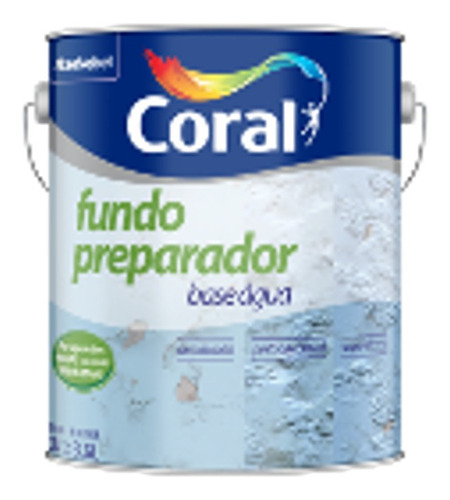 Fundo Preparador B/ Água 3,6l Coral