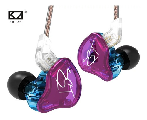 Audífonos Inear Kz Zst Pro Monitores Hifi Original + Estuche