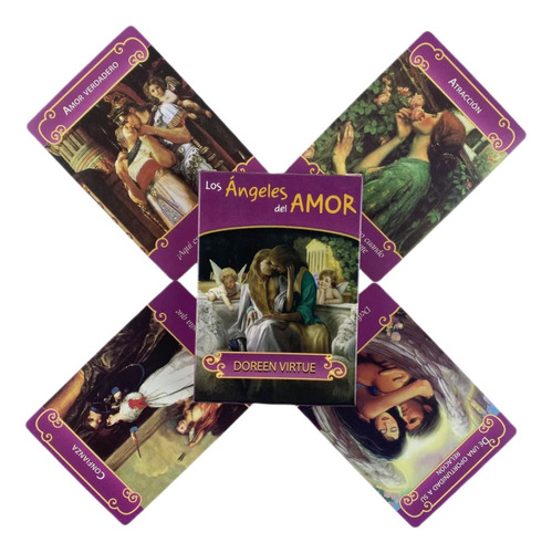 Oráculo Los Angeles Del Amor Tarot En Español + Manual Pdf