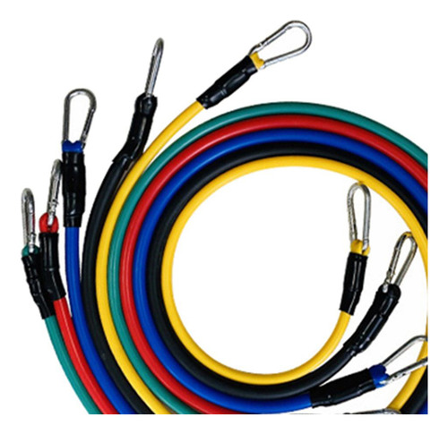 Ha 11pcs Elásticas De Resistencia Entrenamiento Ejercicio De