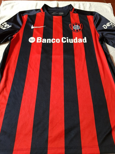 Camiseta San Lorenzo Utilizada En Juego R. Arias #13