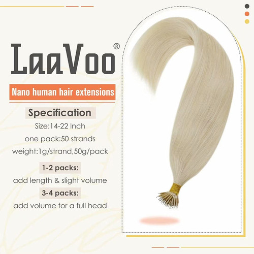 Real Brasileño Remy Extensiones De Cabello Humano Micro Ring
