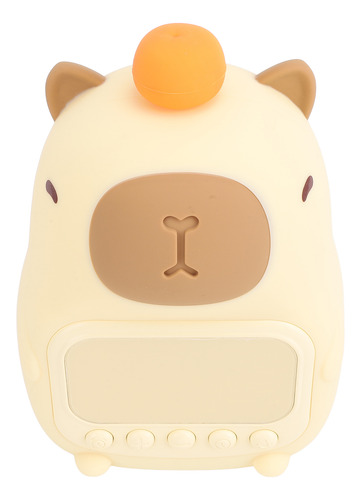 Reloj Despertador Para Niños, Bonito Reloj De Capibara Con A