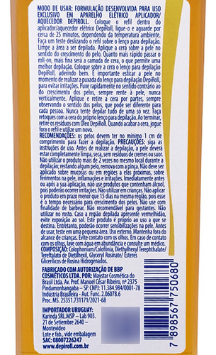 Kit Depiroll 6 Cera Roll-on Tradicional 100g