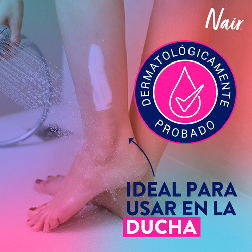Nair Crema Depilatoria Ducha Nourish 368 G Piel Suave