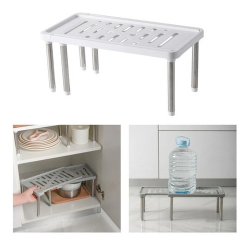 Imagen 5 de 5 de Estante Extensible Telescopico Mueble Multifunción De Cocina