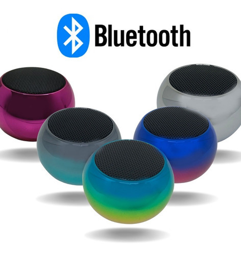 Caixinha Som Bluetooth Metal Amplificada Mini Speaker 3w Cor Dourado Voltagem 110v/220v